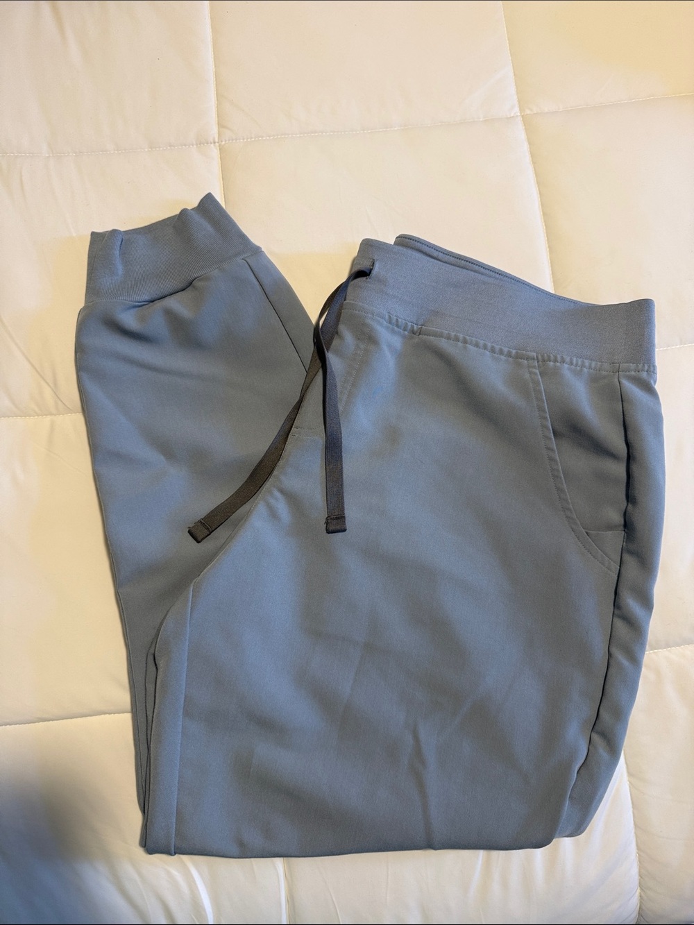 FIGS Women’s Zamora Jogger Scrub Pants - Dusty Blue